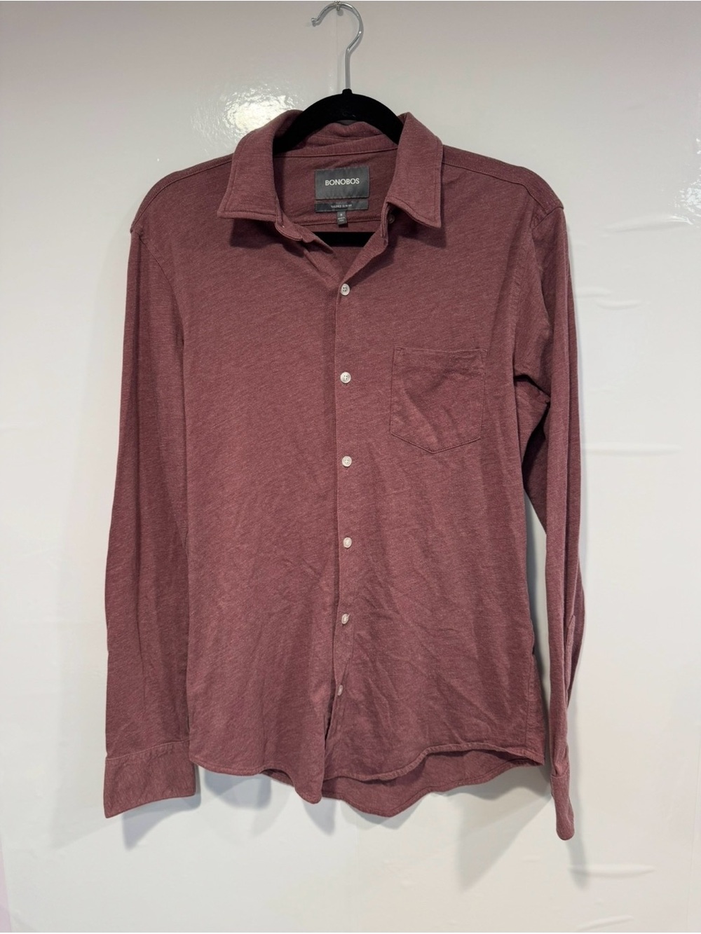 Bonobos Men's Button-Down Shirt — Mauve Rose